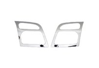 Ford Connect 2002–2006 Kromrammer til forlygter OmsaLine (2 stk., ABS-krom) foto 2