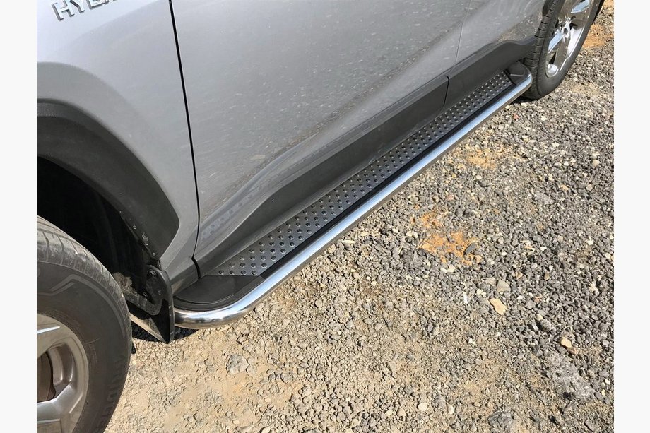 Toyota Rav 4 2019–2025 Side trinbrætter Maydos V2 (sæt 2 stk., aluminium og rustfrit stål) Image
