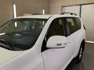 Toyota Land Cruiser Prado 150 2009–2023 Tagrælinger, tyrkisk design (sorte, 2 stk.) Plastfødder foto 1