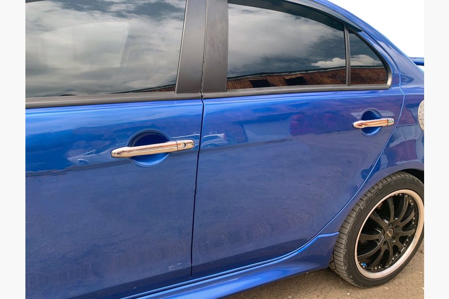 Mitsubishi Lancer X 2008– Krom dørgrebsdæksler (4 stk.) Image
