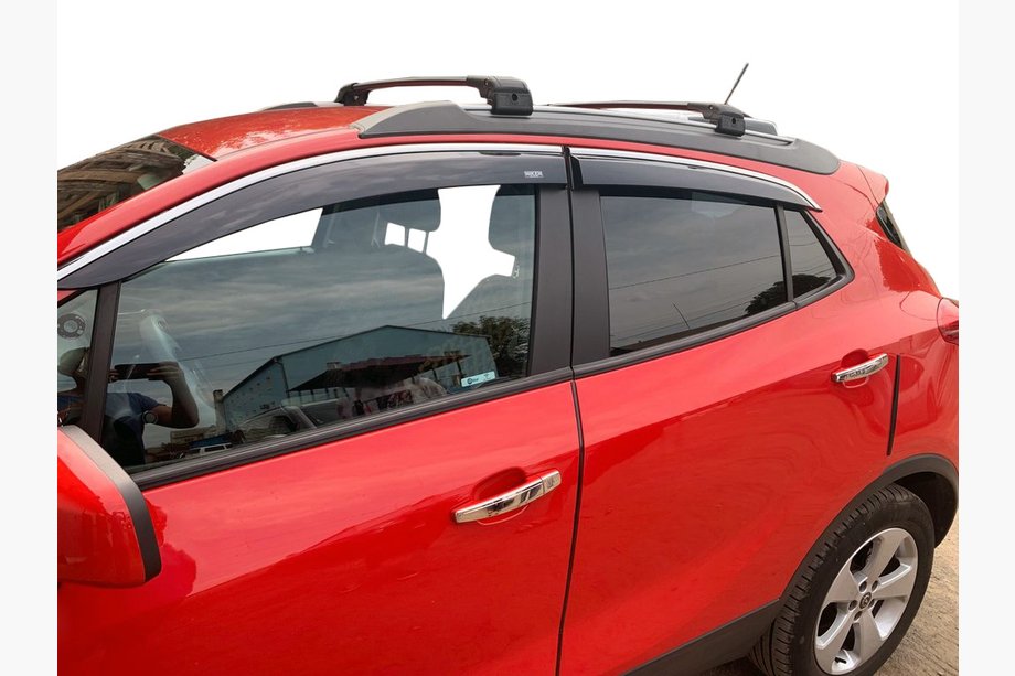Opel Mokka 2012–2021 Vindafvisere med kromliste (4 stk., Niken) Image