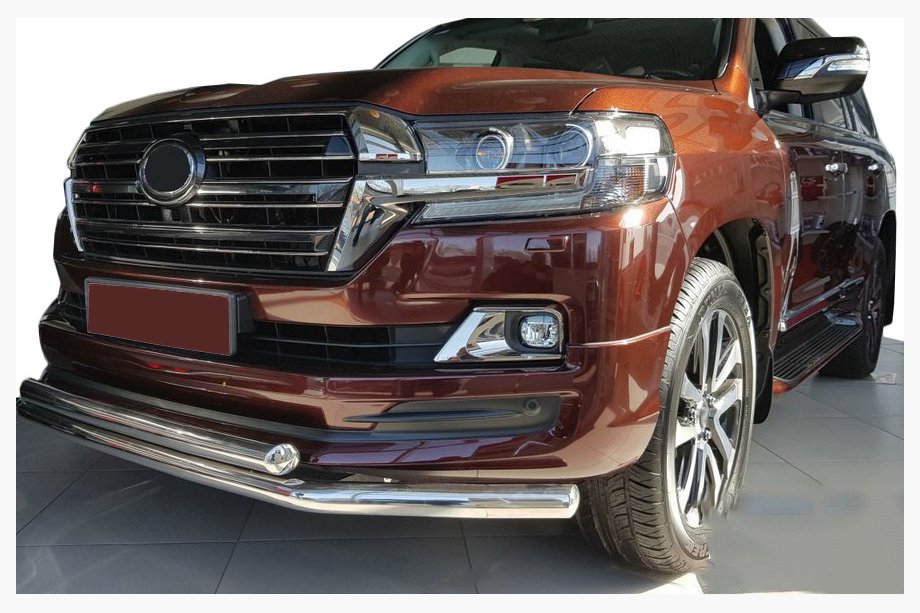 Toyota Land Cruiser 200 2007–2021 Frontbøjle ST014 (2015+, rustfrit stål) Image
