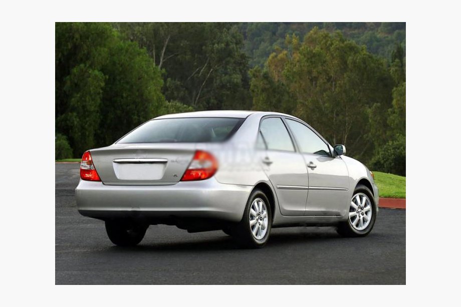 Toyota Camry 2001–2006 Kromliste over nummerpladen Image