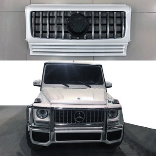 Frontgrill (GT, med kromlister) Mercedes G-Klasse W463 1990–2018 foto 3