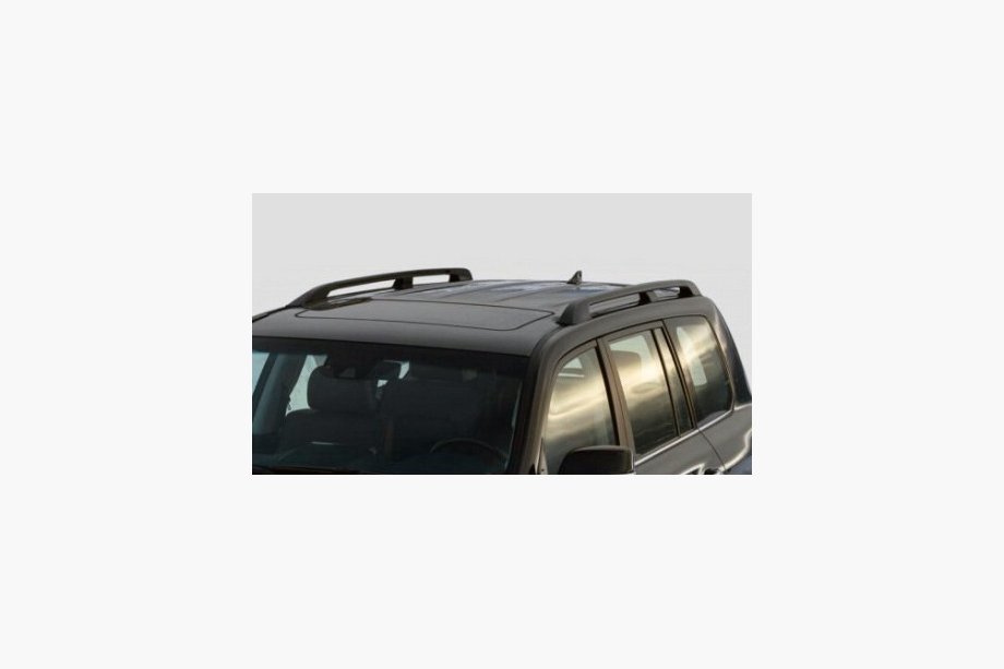 Toyota Land Cruiser 200 2007–2021 Tagrælinger, originalt design Premium Black (2 stk.) Foto 2