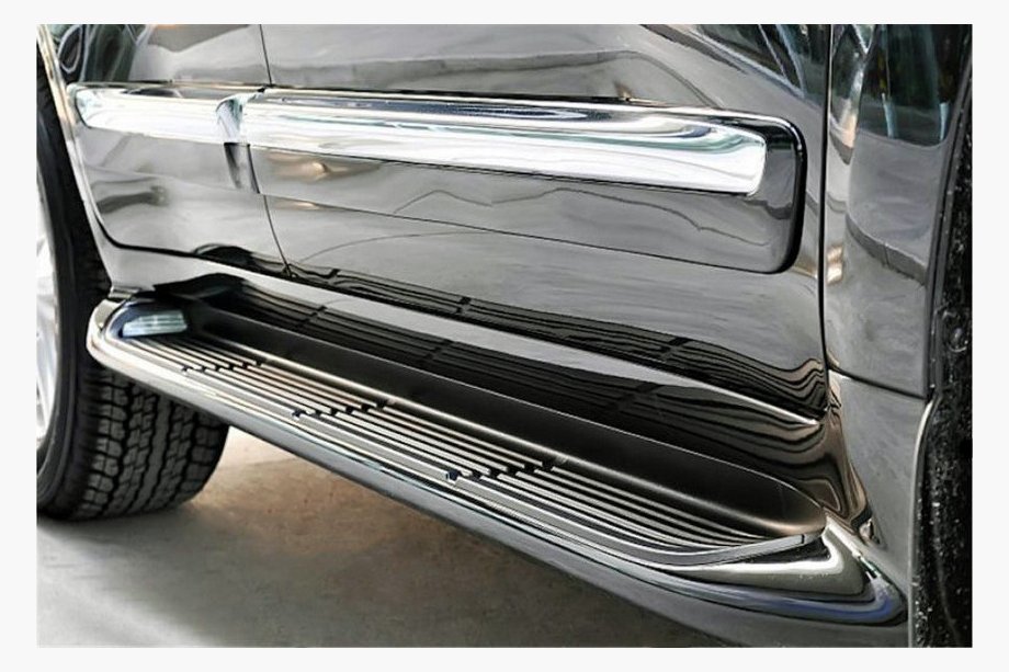 Lexus LX570/450d 2008–2022 Sideskørter med LED (Lexus design 2012-2016) Hvid Image