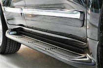 Lexus LX570/450d 2008–2022 Sideskørter med LED (Lexus design 2012-2016) Hvid foto 1