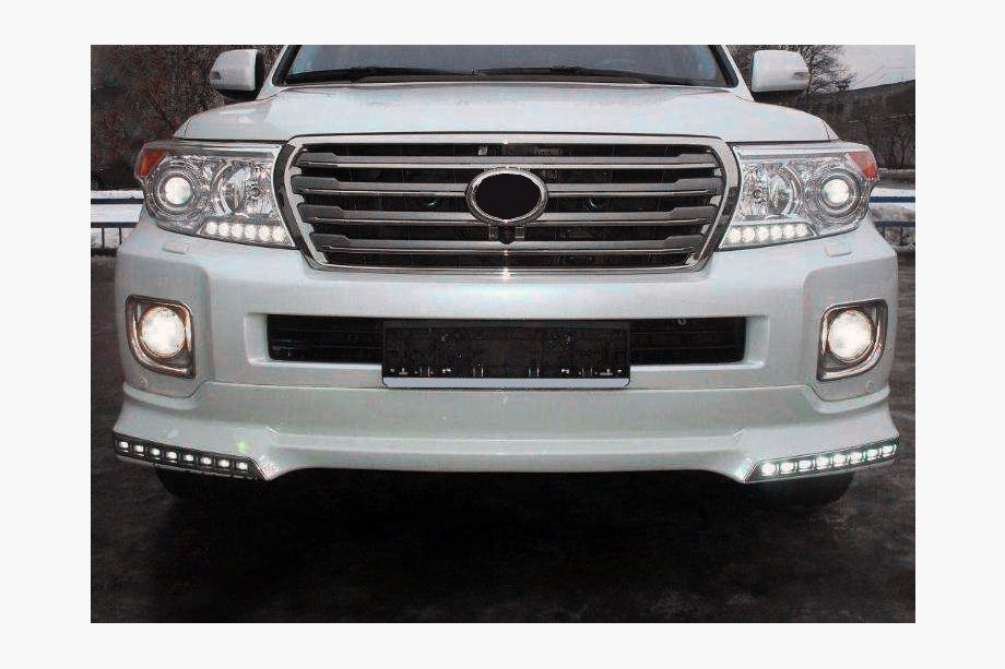 Toyota Land Cruiser 200 2007–2021 Bodykit-sæt 2012-2015 (LC15) Sort farve Image