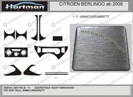 Peugeot Partner Tepee 2008–2018 Tilbud!!! Kabine-tuning i aluminium-look foto 1