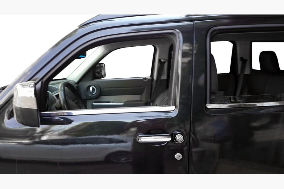 Dodge Nitro 2006–2011 Rudeliste (rustfrit stål) Image