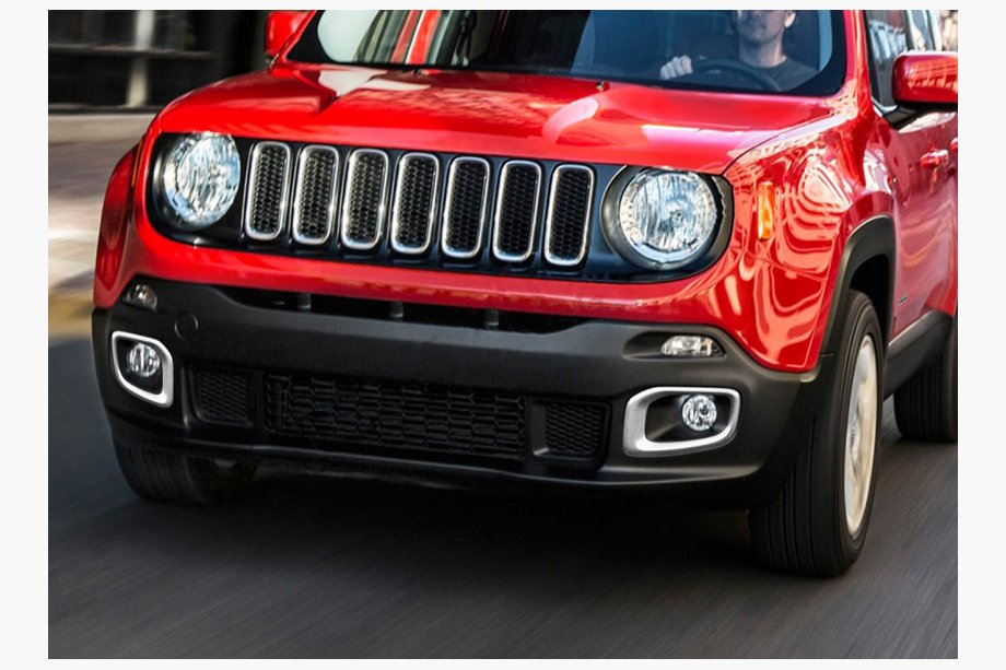 Jeep Renegade 2014– Kromafdækning til tågelygter 2014-2018 (2 stk., rustfrit stål) Image