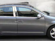 BMW 3-serie E90/E91 2005–2011 Dørstolpebeklædning (rustfrit stål) foto 4