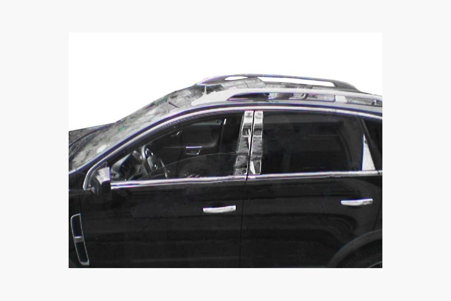 Opel Antara 2006–2017 Dørstolpelister (8 stk., rustfrit stål) Image
