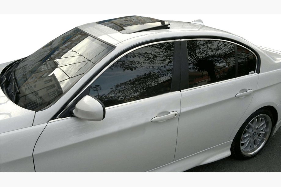 BMW 3-serie F30/F31 2012–2019 Rudelister i rustfrit stål Image