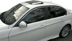 BMW 3-serie F30/F31 2012–2019 Rudelister i rustfrit stål foto 1