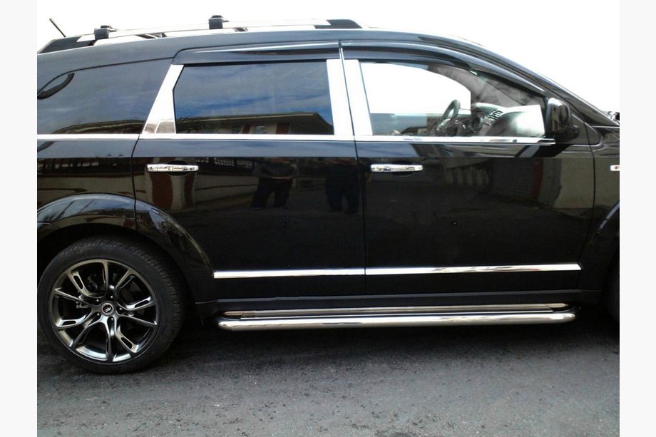 Dodge Journey 2008–2020 Dørlister (4 stk., rustfrit stål) Image