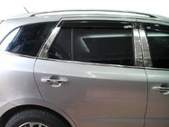 Hyundai Santa Fe 2 2006–2012 Dørstolpe-lister (6 stk., rustfrit stål) foto 3