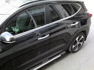 Hyundai Tucson TL 2016–2021 Nedre vindueslister (6 stk., rustfrit stål) Carmos - tyrkisk rustfrit stål foto 1