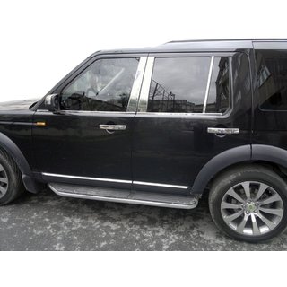 Dørstolpe-lister (6 stk., rustfrit stål) Land Rover Discovery IV 2009–2017 foto 1