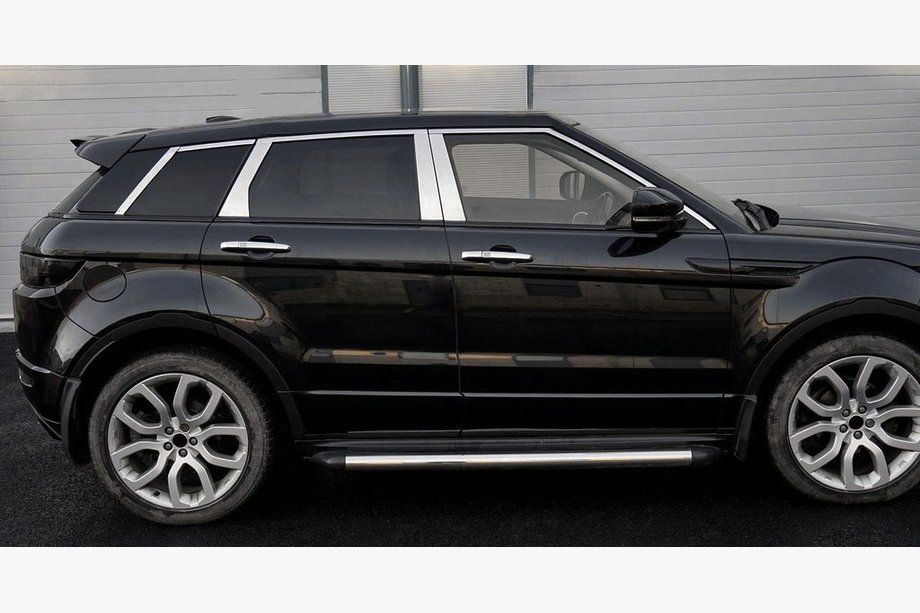 Range Rover Evoque 2012–2018 Dørstolpe-lister (6 stk., rustfrit stål) Image
