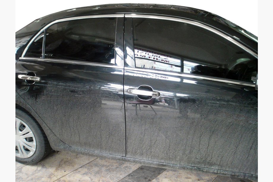 Toyota Corolla 2007–2013 Øvre vindueslister (4 stk., rustfrit stål) Image