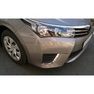 Rammer til tågelygter (2013-2016, rustfrit stål) Toyota Corolla 2013–2019 foto 1