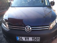 Volkswagen Caddy 2010–2015 Kromlister til kølergrill (smal model) foto 2