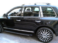 Volkswagen Touareg 2010–2018 Krom stolpebeklædning (8 stk., rustfrit stål) foto 1