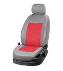 Opel Combo 2002–2012 Sædeovertræk i øko-læder+stof+alcantara Eco Prestige Antara (forreste) foto 5