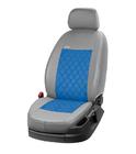 Opel Combo 2002–2012 Sædeovertræk i øko-læder+stof+alcantara Eco Prestige Antara (forreste) foto 7