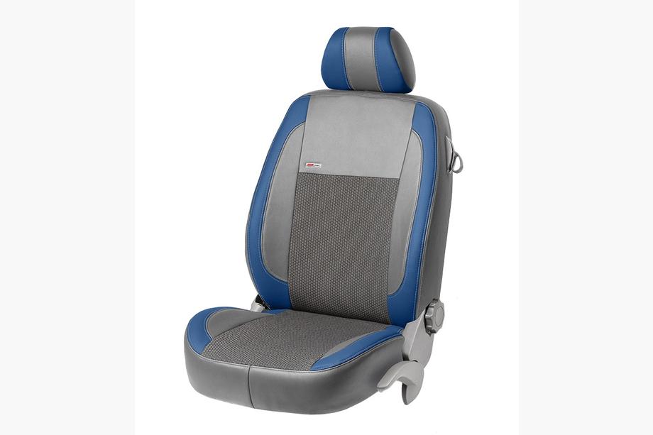 Citroen C-1 2014–2021 Sædeovertræk i økolæder + stof + Alcantara VIP Elite (komplet kabine) Foto 6