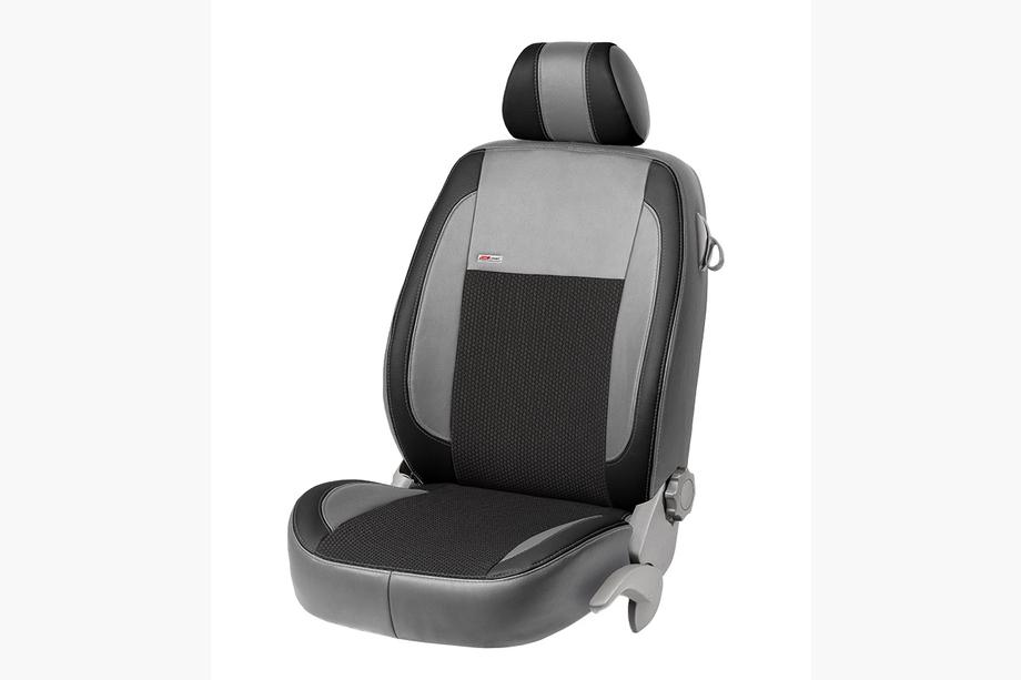 Citroen C-1 2014–2021 Sædeovertræk i økolæder + stof + Alcantara VIP Elite (komplet kabine) Foto 14
