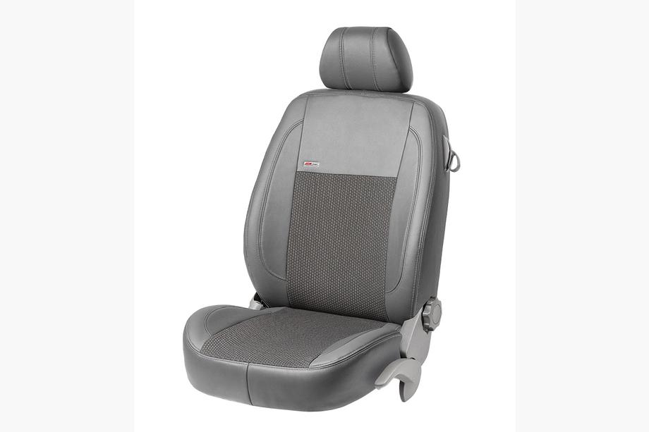 Citroen C-1 2014–2021 Sædeovertræk i økolæder + stof + Alcantara VIP Elite (komplet kabine) Foto 2