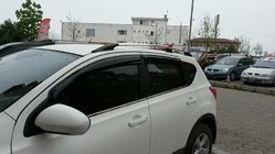 Nissan Qashqai 2010–2014 Krom tagrælinger foto 2