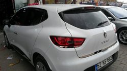 Renault Clio IV 2012–2019 Bagklap-kantliste (HB, rustfrit stål) foto 2