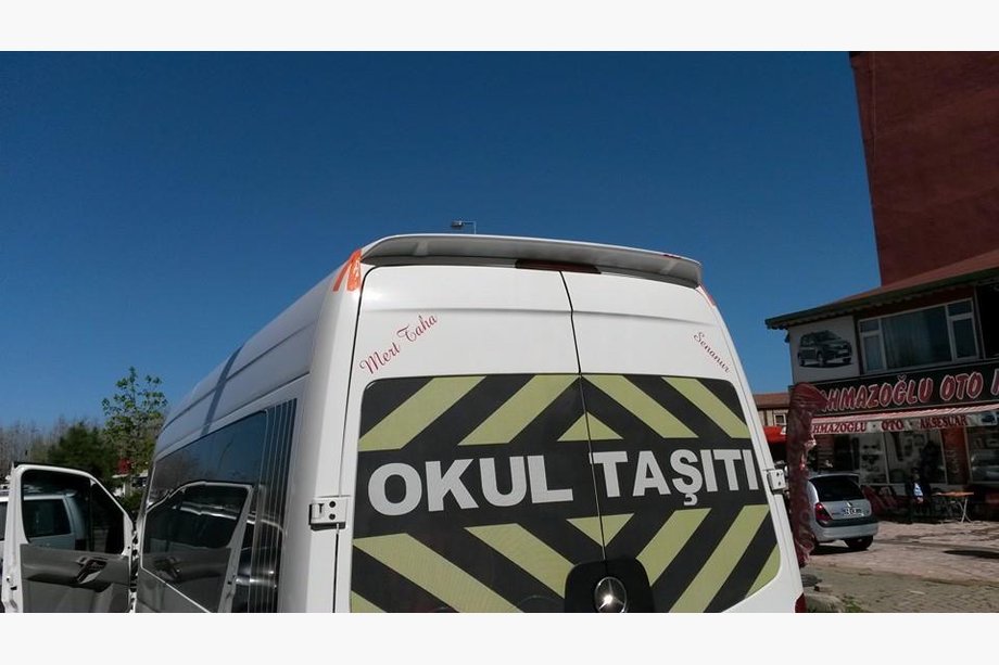 Volkswagen Crafter 2006–2016 Anatomik spoiler (smal model, til lakering) Foto 7