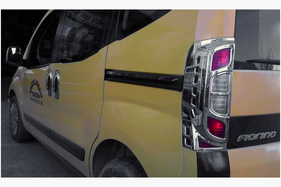 Fiat Fiorino/Qubo 2008–2024 Buede plastafdækninger til stoplygter (2 stk.) Image