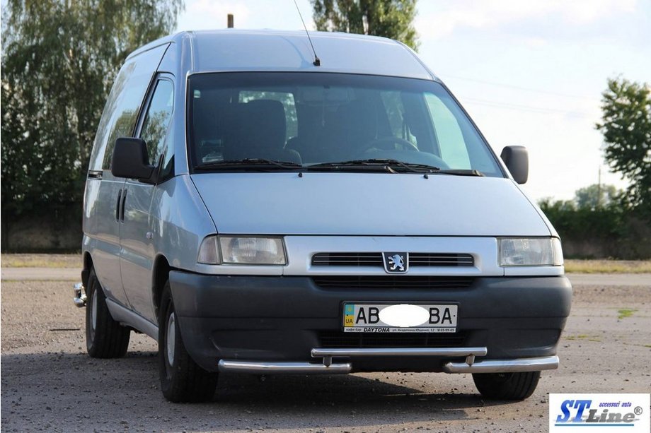 Peugeot Expert 1995–2007 Frontbøjle ST009 (rustfrit stål) 51 mm Foto 2