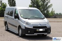 Citroen Jumpy 2007–2017 Frontbøjle ST009 (rustfrit stål) 60 mm foto 3