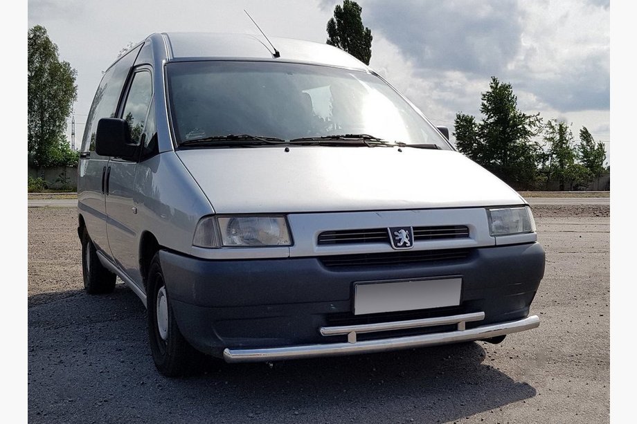 Citroen Jumpy 1996–2007 Frontbøjle ST016 (rustfrit stål) Image