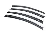 Chevrolet Cruze 2009–2015 Vindafvisere med kromliste SD (4 stk., Niken) foto 1