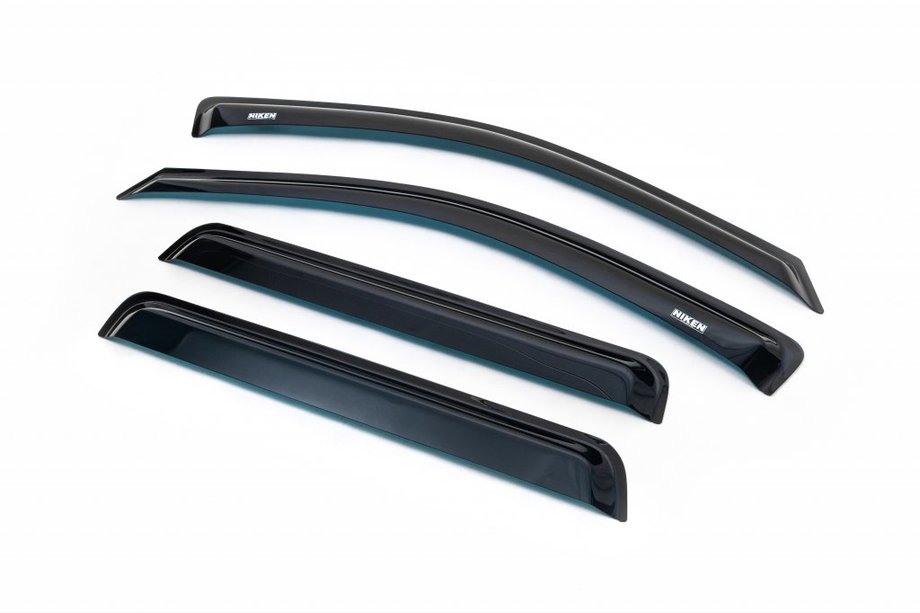 Jeep Grand Cherokee WK 2004–2010 Vindafvisere til sideruder (4 stk., Niken) Image