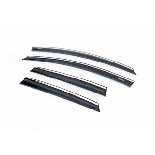 Vindafvisere med kromliste HB/SD (4 stk., Niken) Opel Astra J 2009–2015 foto 1