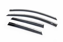 Toyota Auris 2012–2018 Vindafvisere med kromliste Niken (2012-2015, HB/SW, 4 stk) foto 1
