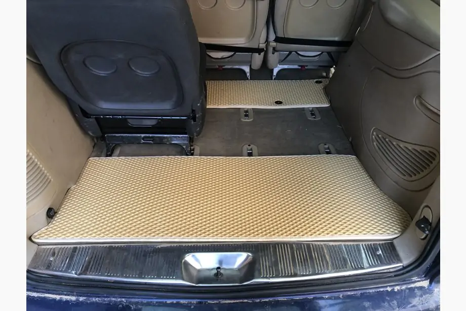 Seat Alhambra 1996–2010 Bagagerumsmåtte (EVA, beige) Image