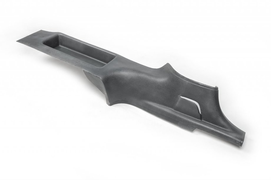 Volkswagen Caddy 2004–2010 Dørtrinsliste til faste døre (glasfiber) Grå Image