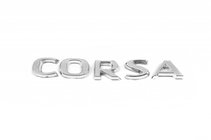 Opel Corsa D 2007–2014 Emblem tekst Corsa 12,5 cm x 1,6 cm foto 1