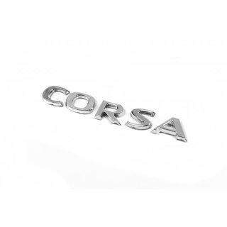 Emblem tekst Corsa 12,5 cm x 1,6 cm foto 2