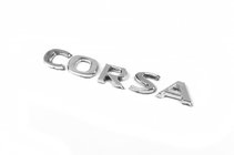Opel Corsa D 2007–2014 Emblem tekst Corsa 12,5 cm x 1,6 cm foto 2