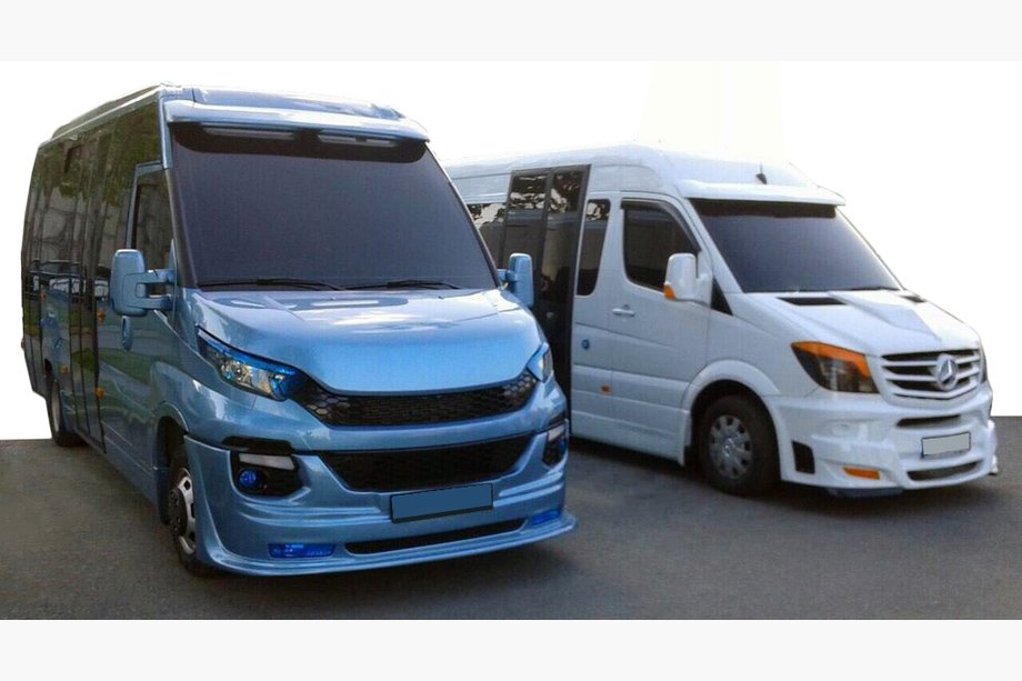 Iveco Daily 2014– Front kofangerlæbe (til lakering) Image